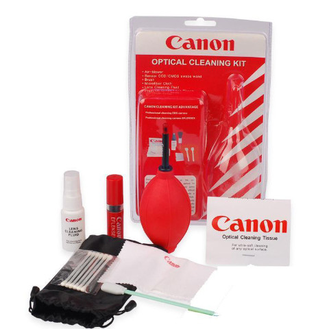 Canon 5 In 1 Lens Cleaning Kit - Red